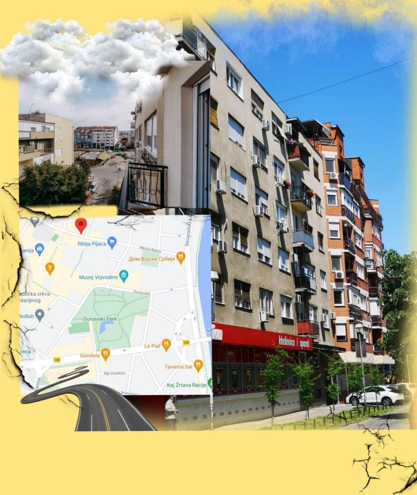 Republic Square Apartment - With Garage Novi Sad Exterior foto